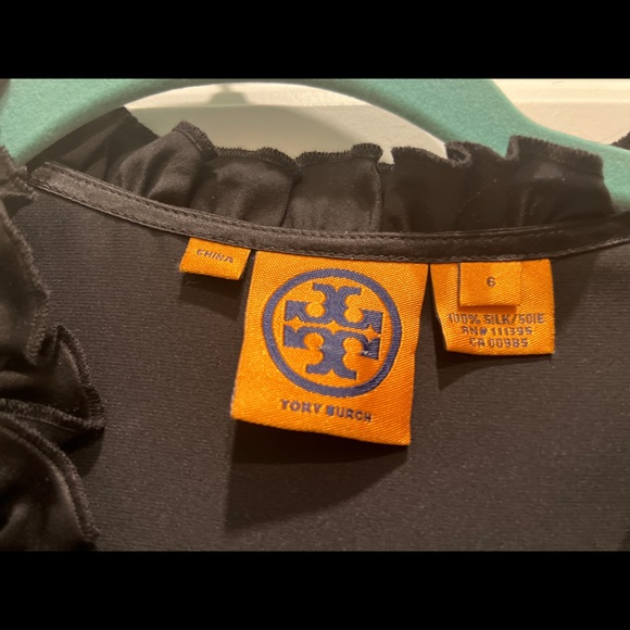 Tori Burch Silk Blouse size 6 - Picture 2 of 2